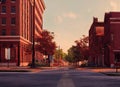 Lafayette, Indiana, United States. Generative AI.