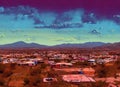 Las Delicias, Chihuahua, Mexico. Generative AI. Royalty Free Stock Photo