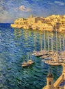 Luqa, Luqa, Malta. Generative AI. Royalty Free Stock Photo