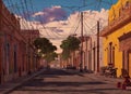 Piedras Negras, Coahuila de Zaragoza, Mexico. Generative AI. Royalty Free Stock Photo