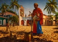 Santo Antonio de Jesus, Bahia, Brazil. Generative AI.
