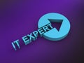 it expert word on purple