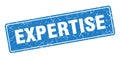 expertise sign. expertise grunge stamp.