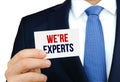 We are Experts