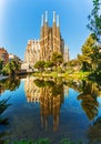 Expiatory Temple of the Holy Family, Sagrada Familia, Barcelona, Spain Royalty Free Stock Photo