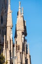 Expiatory Temple of the Holy Family, Sagrada Familia, Barcelona, Spain Royalty Free Stock Photo