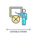 Without explanation RGB color icon