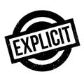 Explicit rubber stamp