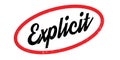 Explicit rubber stamp