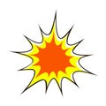 Explode Flash, Cartoon Explosion, Star Burst