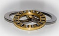 Exploded view of a thrust roller bearing Royalty Free Stock Photo