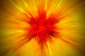 Exploding flaming blur