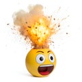 Exploding Head Emoj