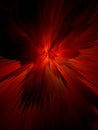 exploding lava in red orange and yellow colours Royalty Free Stock Photo