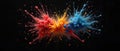 exploding pop speech bubble background explosive pop background for speech bubbles