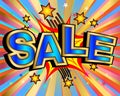 Exploding Sale Sign