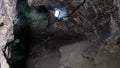 Exploration of caves Speleology, dungeons, dark tunnels