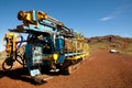 Exploration drilling - Australia Royalty Free Stock Photo