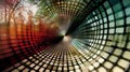 Exploration of Quantum Superposition and Chaos in Dynamic Patterns