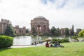 Palace of fine arts in San Francisco