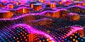 Explore Abstract Network, Colorful Data Streams And Complex Systems Visualization