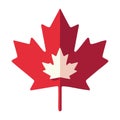 Explore Canadian Culture National Pride with this Maple Leaf Vector Royalty Free Stock Photo