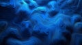 Abstract Blue Topographic Map with Panoramic Perspective Detail Royalty Free Stock Photo