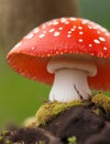 Mushroom Microcosm: Captivating Macro Photography