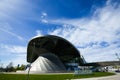 Explore the car world in munich, TV tower in background