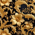 Explore the Classic Beauty of Damask Patterns AI Generated