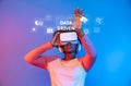 Data-Driven Insights through Analytics and Visualization in Cloud Environments with Virtual Reality Technology for Royalty Free Stock Photo