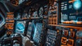 Space Shuttle Cockpit: Command Center of Interstellar Exploration