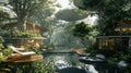 Harmony Haven. Futuristic Eco Resort Concept