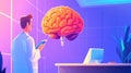Explore cuttingedge brain scan tech that revolutionizes medical diagnostics in a sleek, hightech setting