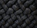 Explore dark woven texture, intricate details and patterns