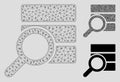 Explore Database Vector Mesh Carcass Model and Triangle Mosaic Icon