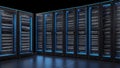 Radiant Precision: RackRhapsody\'s Data Elegance. AI generate