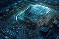 Cloud Circuit Board: High Tech, Futuristic, and Detailed 8k Cartoons!