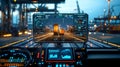 Explore the future of transportation technology through advanced monitoring systems in real-time visual displays