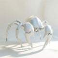 Explore a futuristic world with this sleek and stylish AI-generated robotic spider