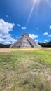 El Castillo, Temple of Kukulcan in Mexico - Iconic Mayan Monument Royalty Free Stock Photo