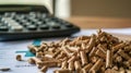 Eco-Friendly Fusion: Macro Wood Pellets in Modern Home