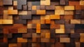 Explore modern wood grain art with geometric designs and precise details in high resolution flat illustrations Royalty Free Stock Photo