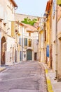 Explore old town of Tarascon, France Royalty Free Stock Photo