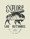 Explore the outdoors Royalty Free Stock Photo