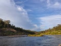 Explore the river in apau kayan Royalty Free Stock Photo
