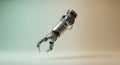 Robotic Arm Precision: Mechanical Automation for Future Tech Innovations and Engineering Design. Royalty Free Stock Photo
