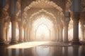 Explore the role of Islamic art in conveying. Generative ai