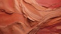 Rustic Rouge: Red Sandstone Aesthetic. AI generate