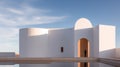 Renaissance Architecture Of Hd Minimalist Mosque In Sancaclaar